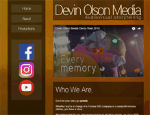 Tablet Screenshot of devinolson.com